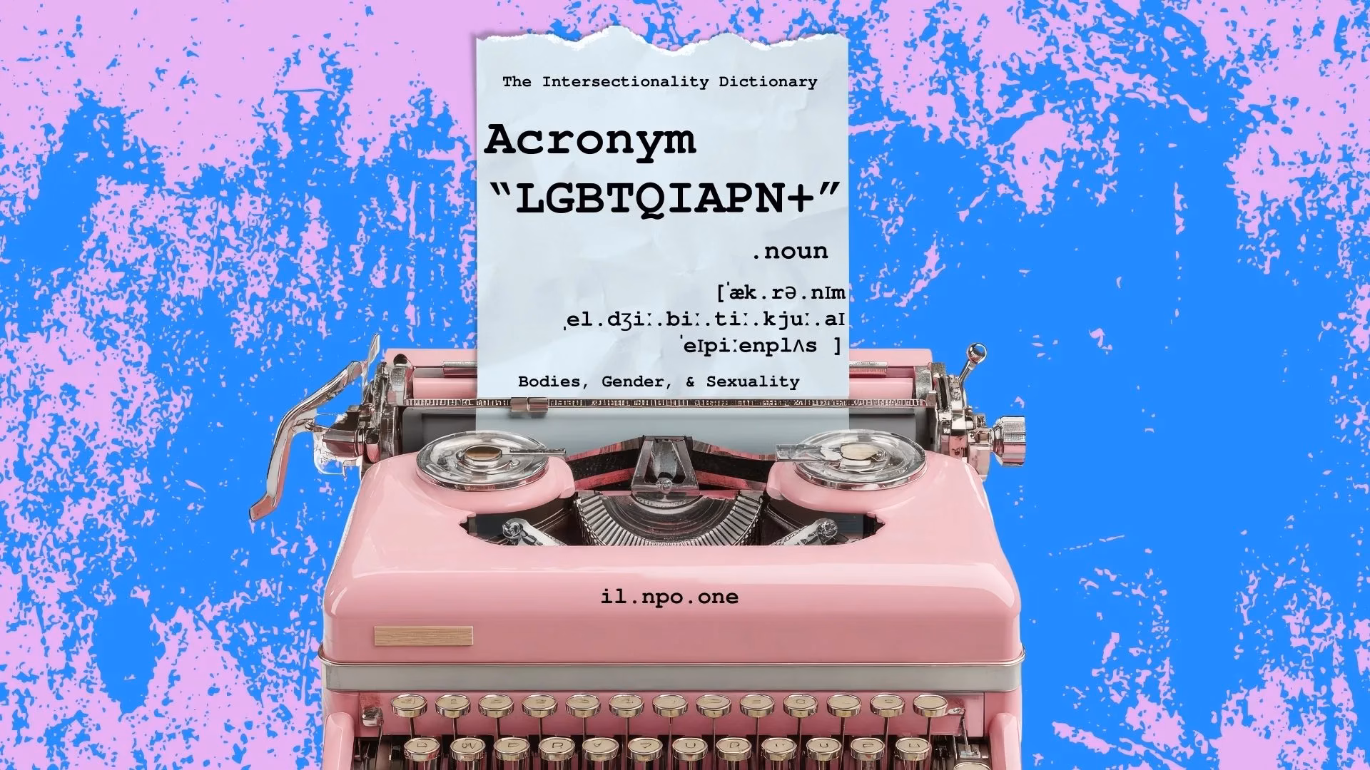 Acronym “LGBTQIAPN+”