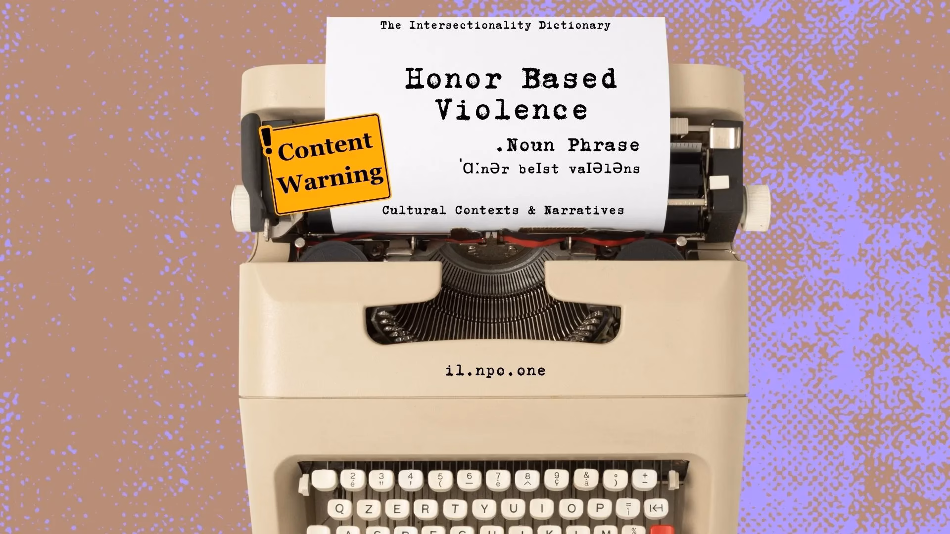 Honor Based Violence
