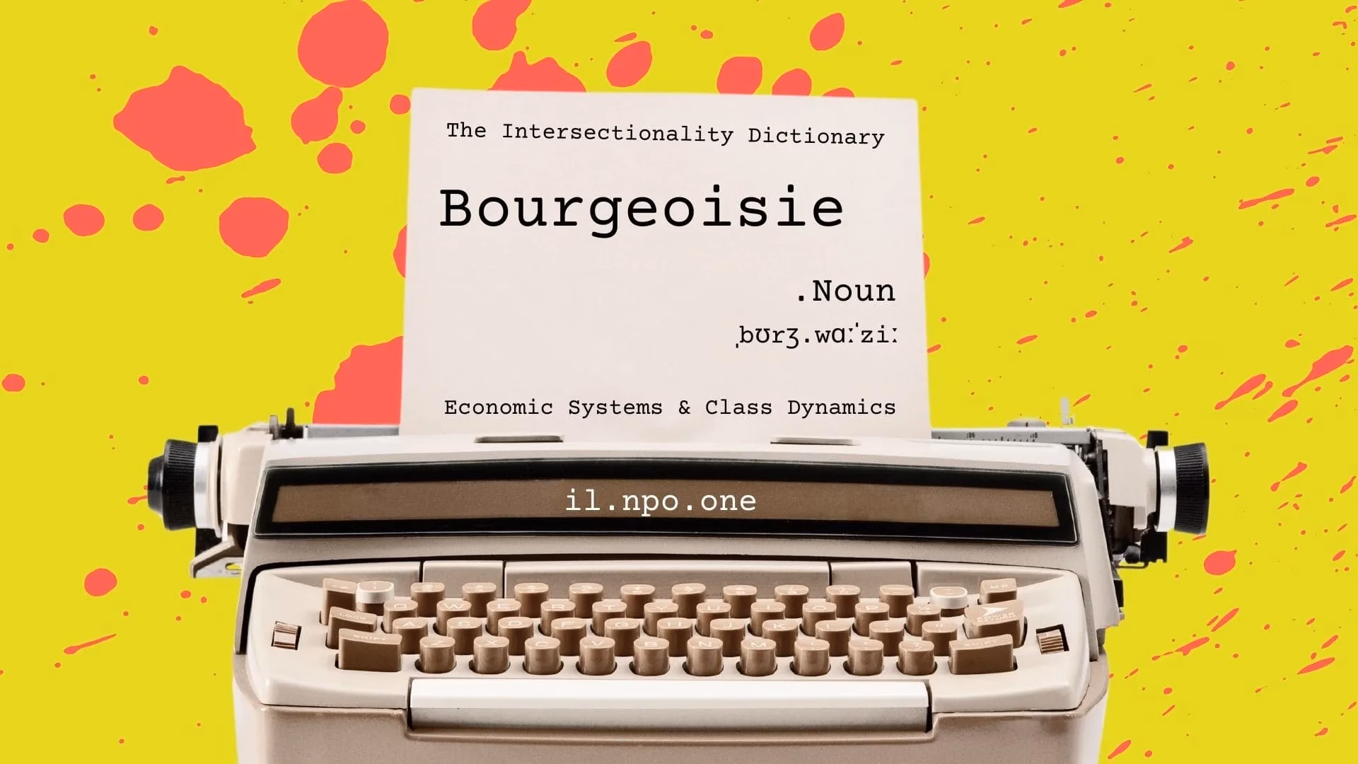 Bourgeoisie