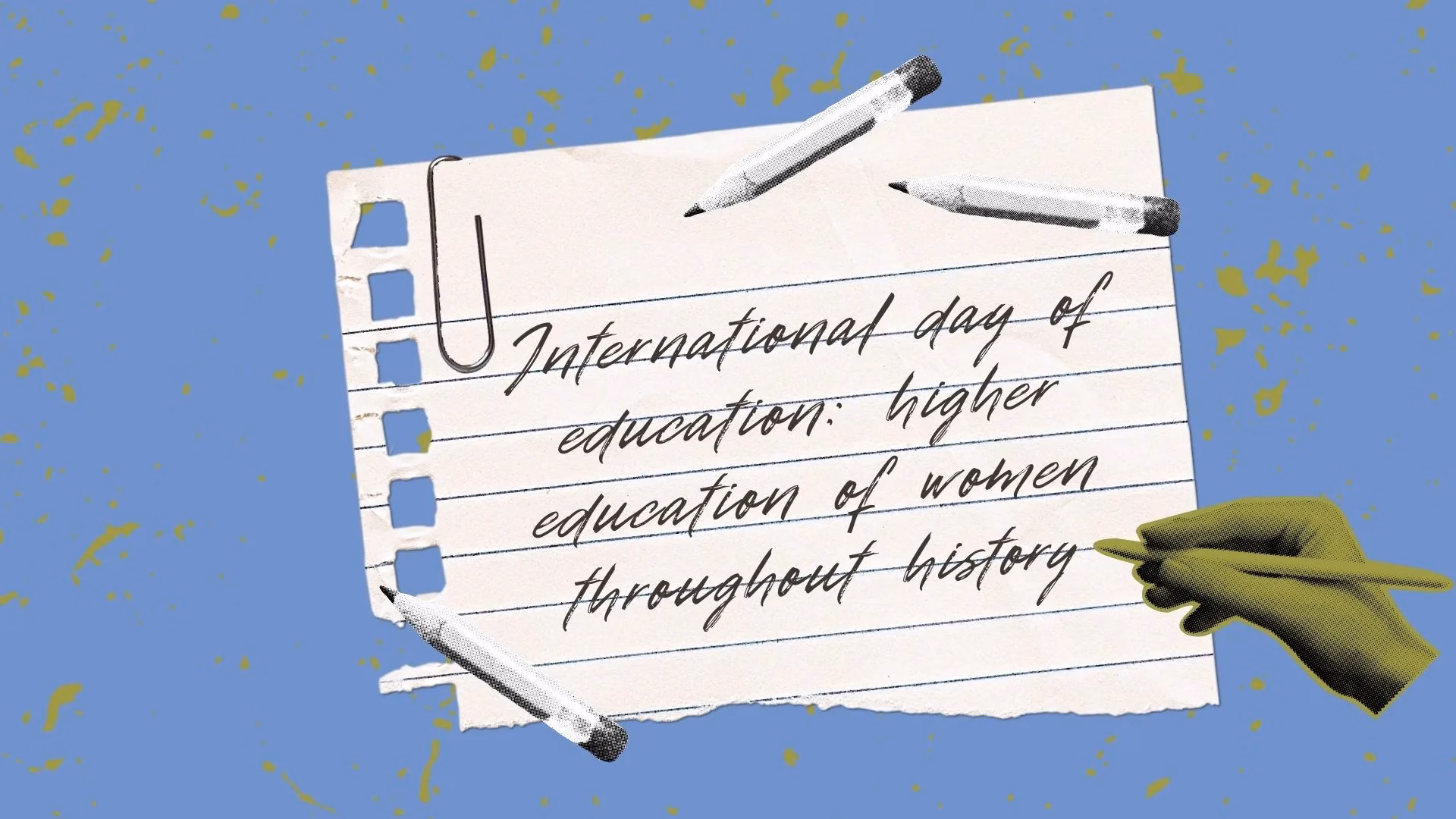 International day of education: higher education of women throughout history