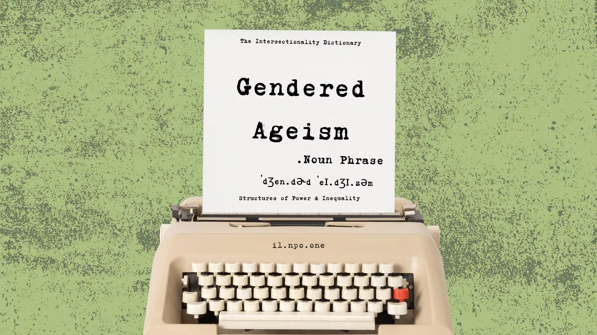 Gendered Ageism