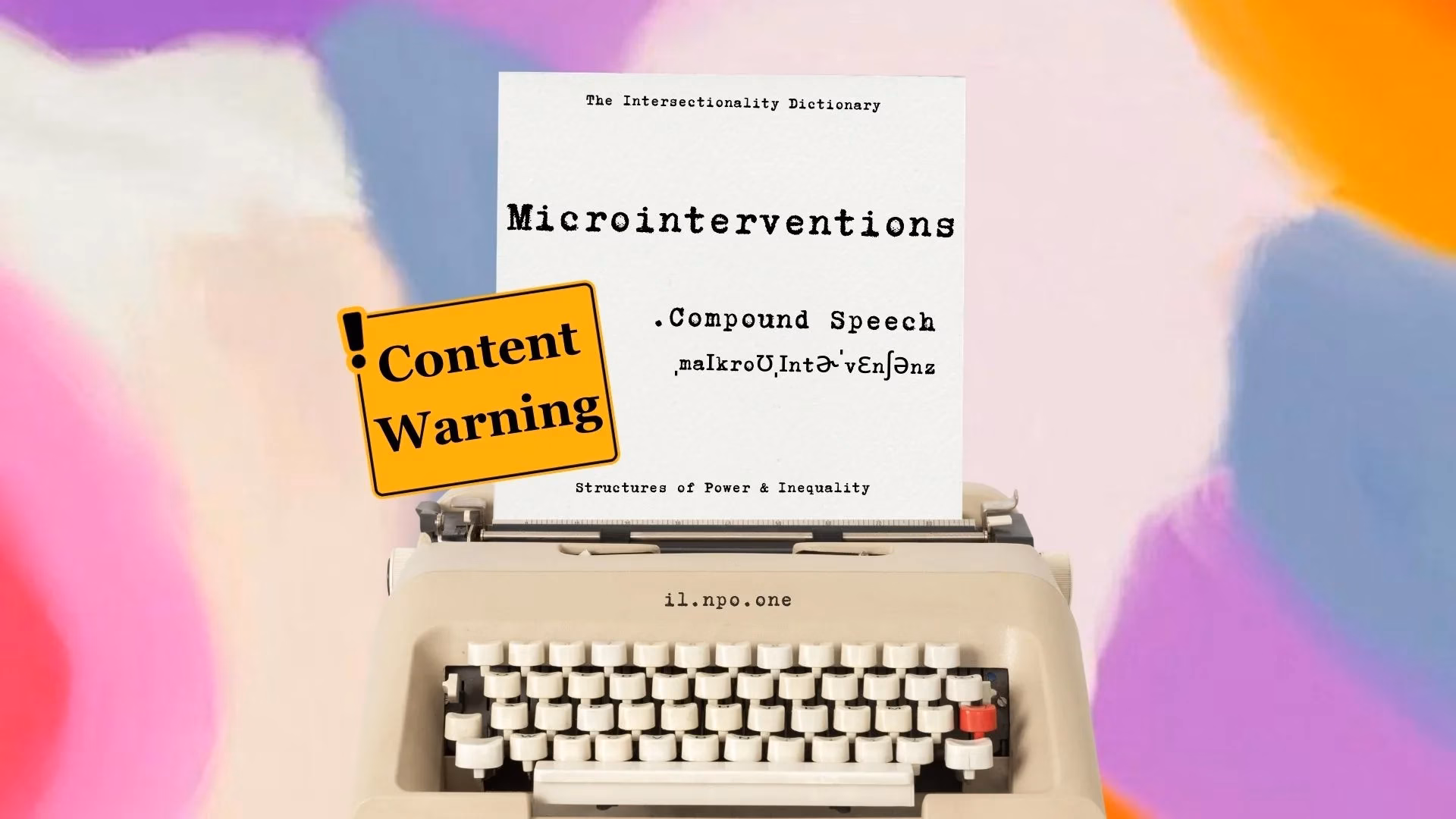 Microinterventions